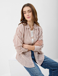 Pure Linen Striped Shirt