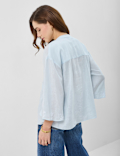 Linen-Rich Embroidered Tunic