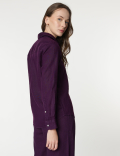 Pure Linen Spread Collar Shirt