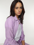 Pure Linen Spread Collar Shirt