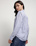 Pure Linen Bengal Stripes Shirt