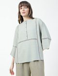 LACE INSERT TUNIC
