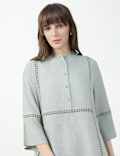 LACE INSERT TUNIC