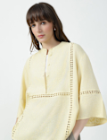 LACE INSERT TUNIC