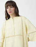 LACE INSERT TUNIC