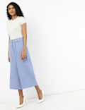 IBF Linen Viscose  Crop