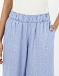 IBF Linen Viscose  Crop