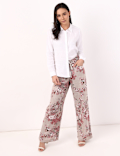Floral LV Wide Leg