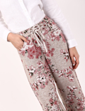 Floral LV Wide Leg