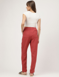 Linen Rich Straight Leg Trousers