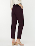 Linen Rich Straight Leg Trousers