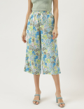 Floral Drawstring Trousers