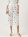 Floral Drawstring Trousers