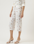 Floral Drawstring Trousers