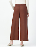 Linen Rich Plain Relaxed Fit Pants