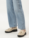High Waisted Wide Leg Jeans