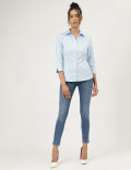 Skinny Mid Waist Jeans