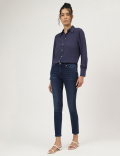 Skinny Mid Waist Jeans