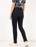 Slim Fit Cotton Blend Jeans