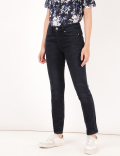 Slim Fit Cotton Blend Jeans