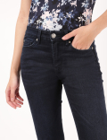 Slim Fit Cotton Blend Jeans