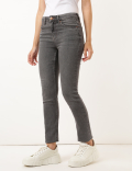 Slim Fit Cotton Blend Jeans