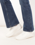 Bootcut Cotton Blend Jeans