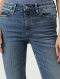 Bootcut Cotton Blend Jeans
