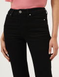 Bootcut Cotton Blend Jeans