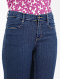 Mid Rise Skinny Leg Jeans