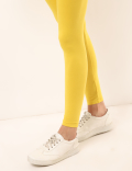 Viscose Mix Plain Regular Fit Leggings