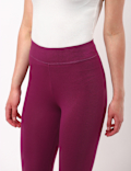 Viscose Mix Plain Skinny Fit Leggings