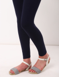 Viscose Mix Plain Skinny Fit Leggings