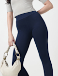 Viscose Mix Plain Skinny Fit Leggings