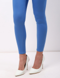 Cotton Mix Plain Skinny Fit Trouser
