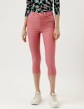 Cotton Mix Plain Slim Fit Jeggings