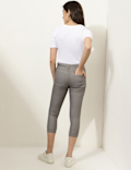 Cotton Mix Plain Slim Fit Jeggings