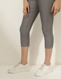Cotton Mix Plain Slim Fit Jeggings
