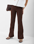 Jersey Flared Trousers