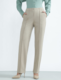 Plain Regular Fit Trousers