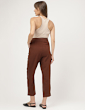Linen Rich Straight Leg Trousers