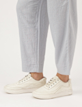 Linen Rich Straight Leg Trousers