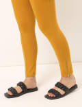 Viscose Mix Plain Regular Fit Treggings