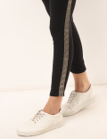 Viscose Mix Plain Regular Fit Treggings