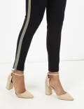 Viscose Mix Plain Slim Fit Treggings