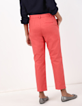 Cotton Mix Plain Regular Fit Trouser