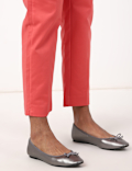Cotton Mix Plain Regular Fit Trouser