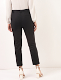 Cotton Mix Plain Regular Fit Trouser