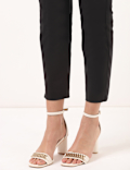 Cotton Mix Plain Regular Fit Trouser