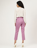 Cotton Rich Straight Leg Trousers